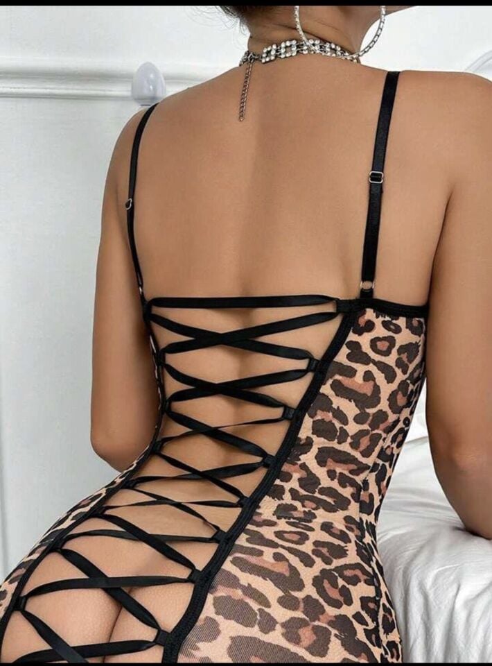 Leopar gecelik erotik M