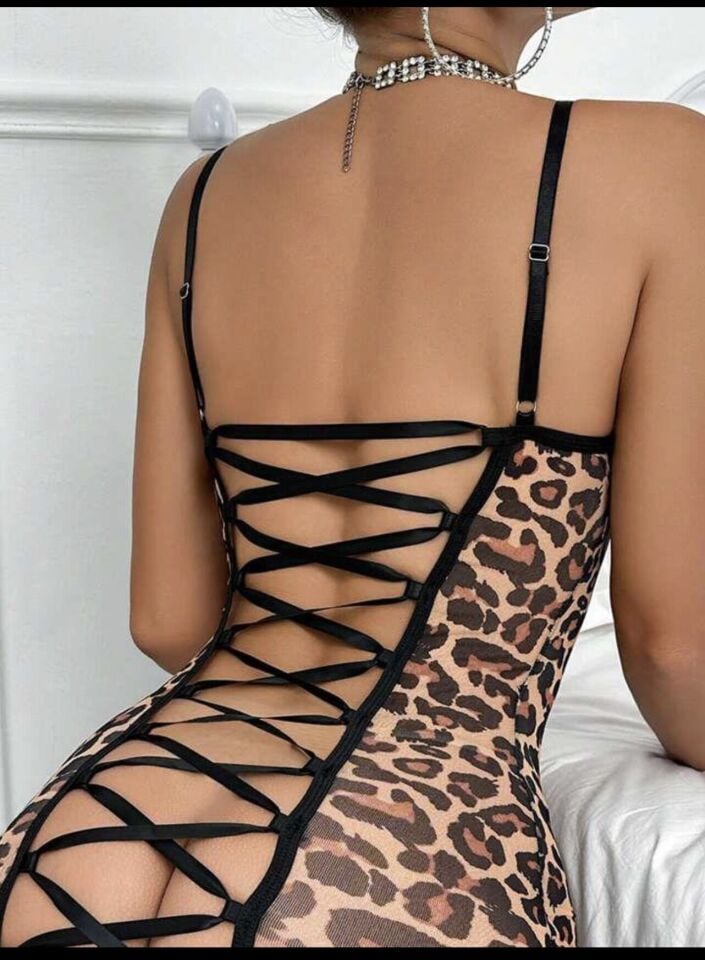 Leopar gecelik erotik S