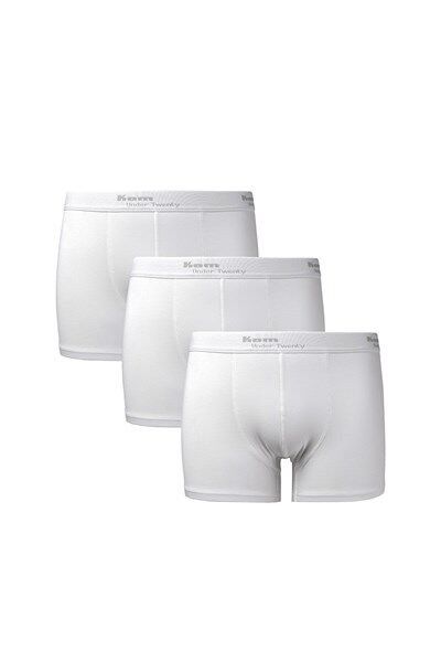 Tight Pamuklu 3 lü Erkek Boxer XL - Lacivert