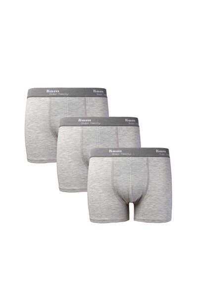 Tight Pamuklu 3 lü Erkek Boxer XL - Lacivert