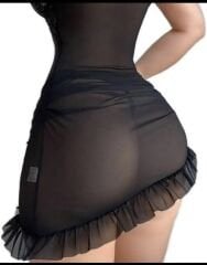 Dantelli mini gecelik