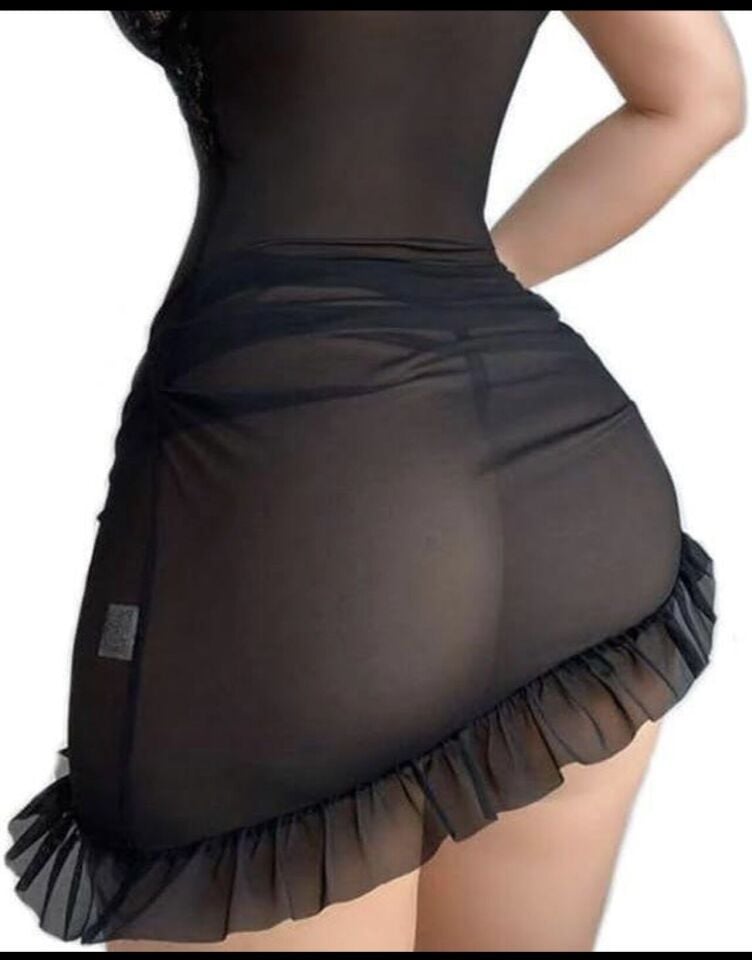Dantelli mini gecelik 3XL