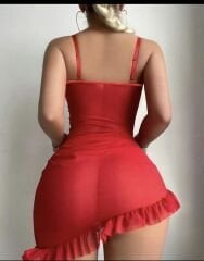 Dantelli mini gecelik