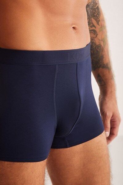 Troy Mikro Modal 2li Erkek Boxer 2XL - Lacivert