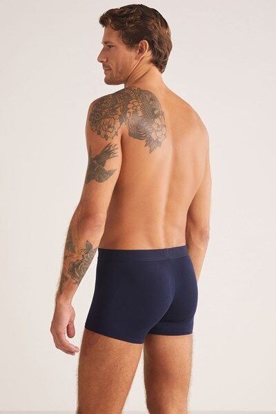 Troy Mikro Modal 2li Erkek Boxer 2XL - Lacivert