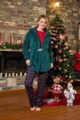 Welsoft Kapüşonlu Sabahlık