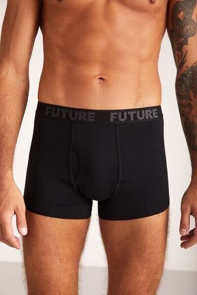 Future Pamuk Modal Biyeli Erkek Boxer XL - FÜME
