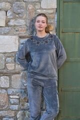 Yıldız Detay Kadife 2'li Takım