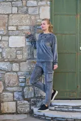 Yıldız Detay Kadife 2'li Takım