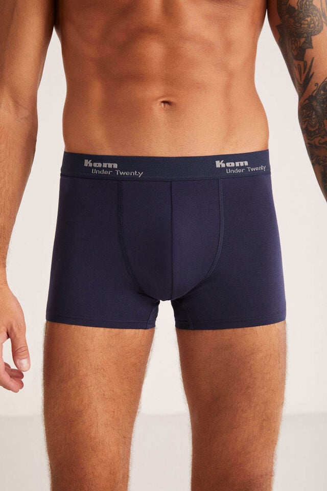 Tight Pamuklu 2 li Erkek Boxer L - Lacivert