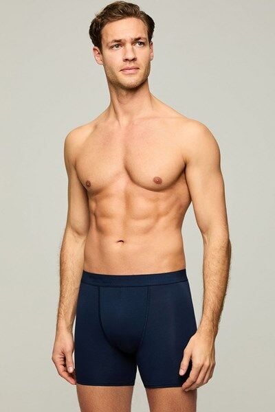 Troy Mikro Modal 2li Erkek Boxer L - Lacivert