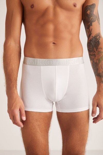 Caprio Modal Erkek Boxer XL - beyaz