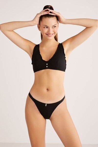 Penny Fırfır Sütyen xs - beyaz