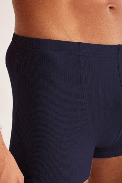 Grey Jakar Desenli Erkek Boxer S - beyaz