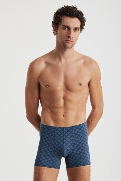 Raul Desenli Erkek Boxer XL