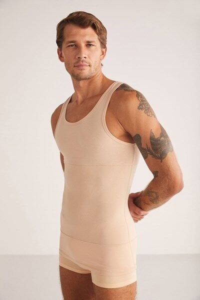Fit Korse Erkek Atlet L - beyaz