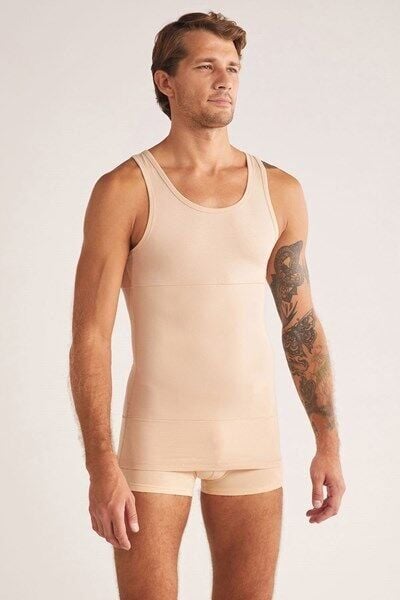 Fit Korse Erkek Atlet XL - beyaz