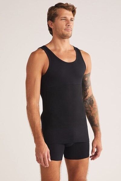 Fit Korse Erkek Atlet XL - beyaz