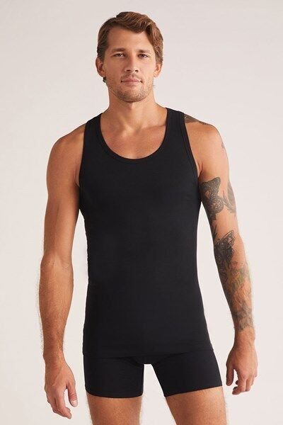 Aytron Halter 2 li Basic Erkek Atlet M - siyah