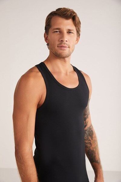 Aytron Halter 2 li Basic Erkek Atlet L - siyah
