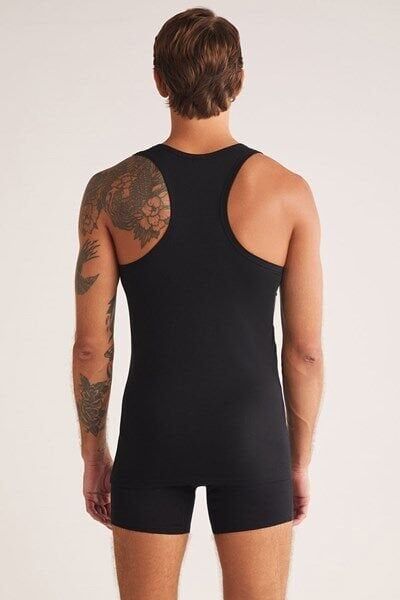 Aytron Halter 2 li Basic Erkek Atlet L - siyah