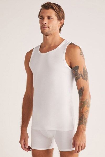 Aytron Halter 2 li Basic Erkek Atlet XL - beyaz