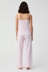 Pamuklu Natural soft üçlü pijama takımı