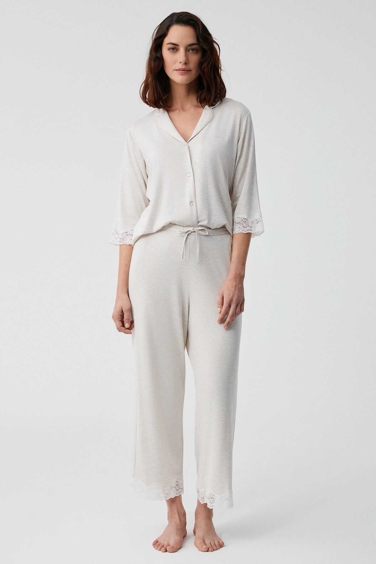 Pamuklu Comfort mood gömlek takım