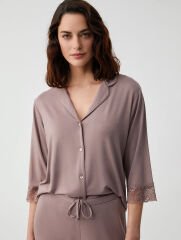 Pamuklu Comfort mood gömlek takım