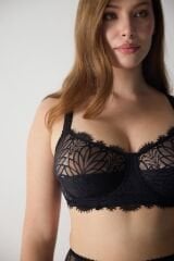 Dantelli Balenli Minimizer Toparlayıcı Sütyen