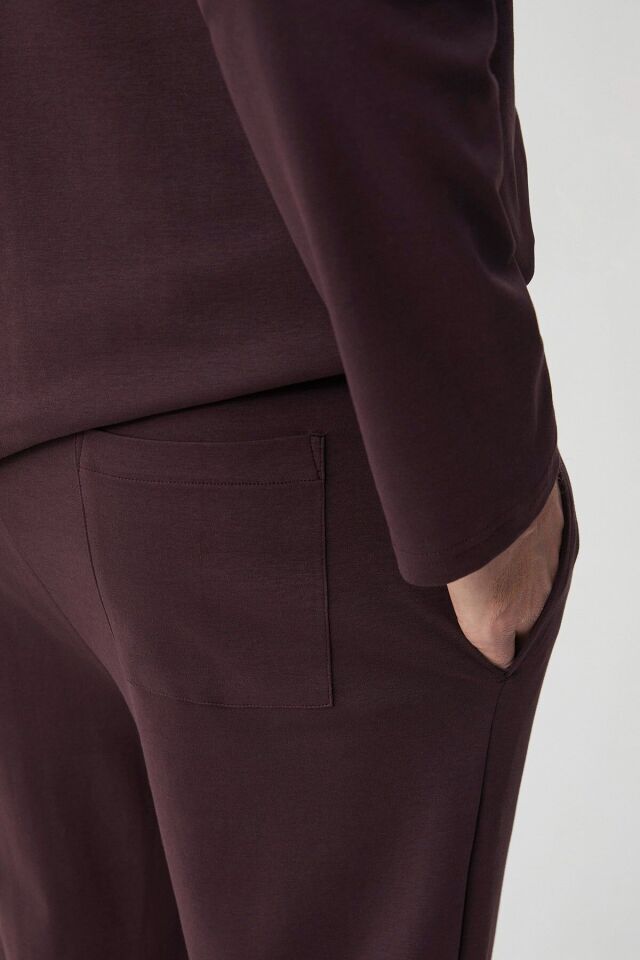 Natural soft pijama takımı M - Lacivert