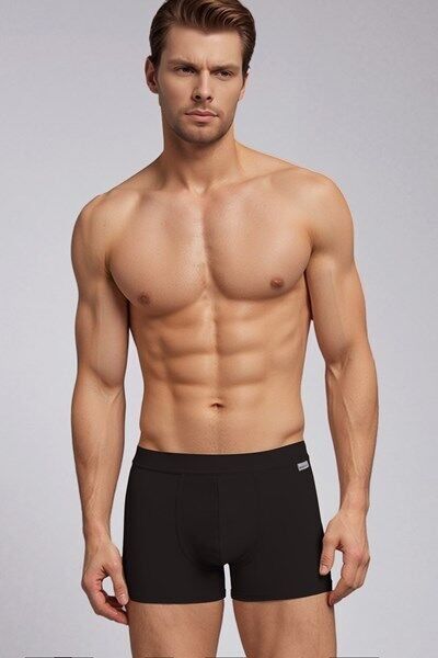 Scott Pamuk Modal Erkek Boxer S - siyah