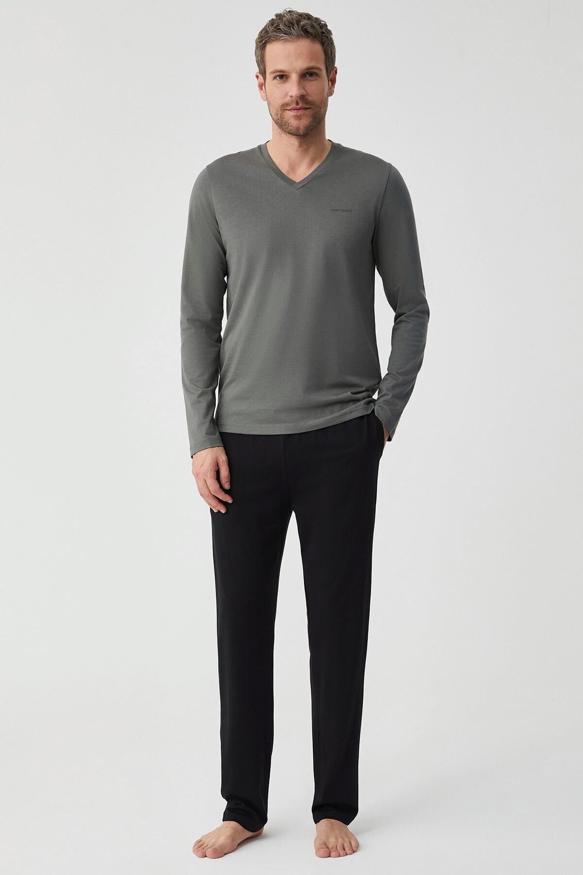Comfort mood pijama takımı M - açık yeşil