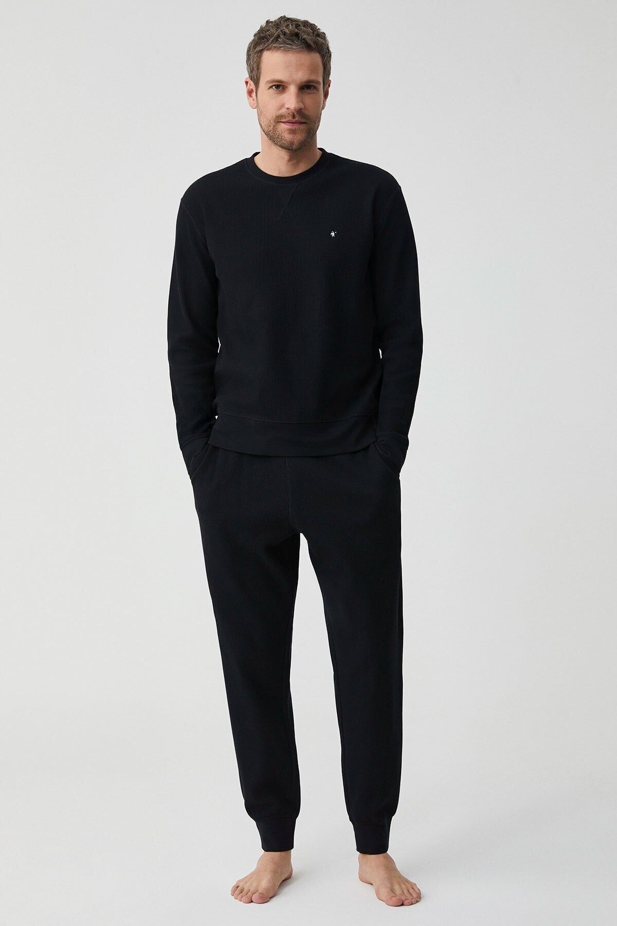 Comfort touch pijama takımı M - siyah