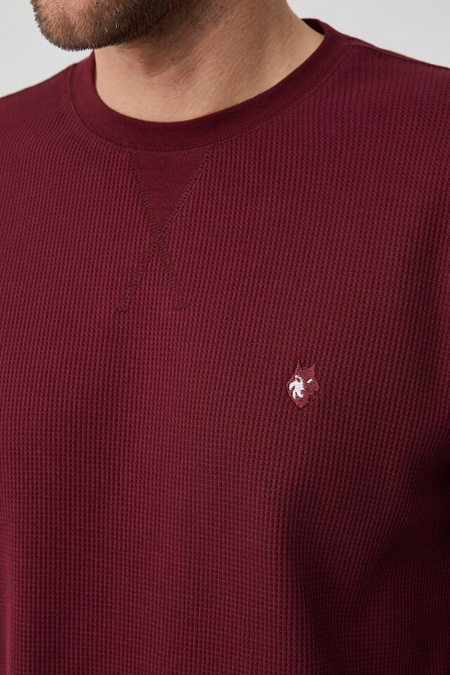 Comfort touch pijama takımı S - bordo