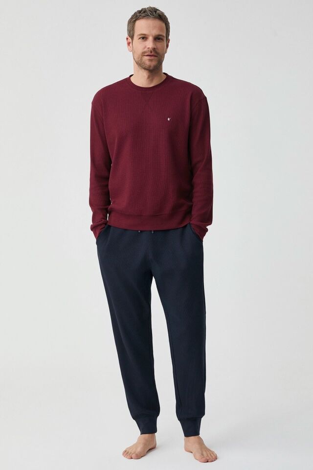 Comfort touch pijama takımı M - bordo