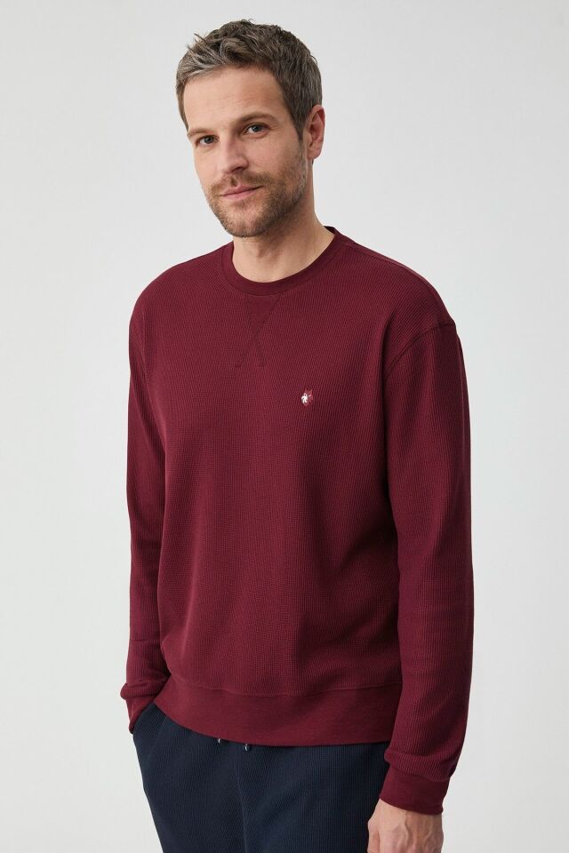 Comfort touch pijama takımı M - bordo