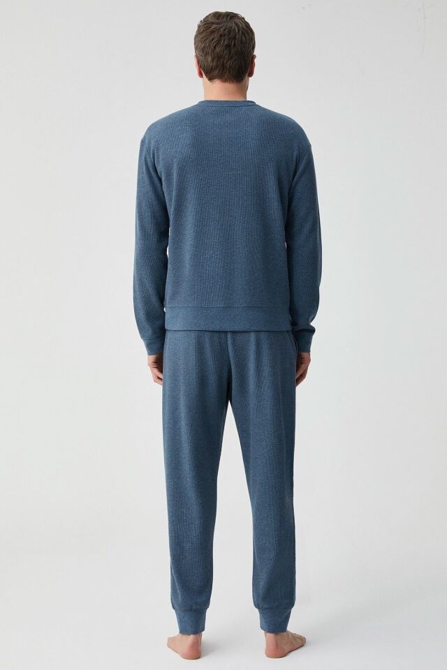 Comfort touch pijama takımı M - İndigo