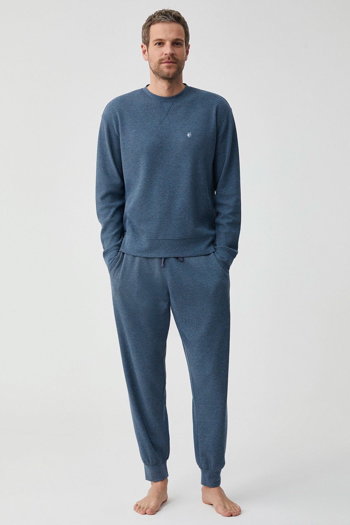Comfort touch pijama takımı 2XL - İndigo