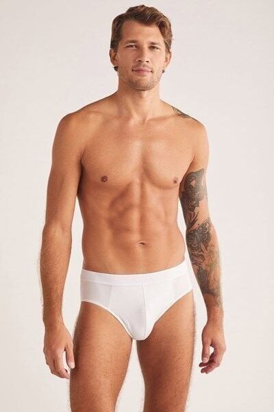 Cesare Mikro Modal 2li Erkek Slip 2XL - siyah