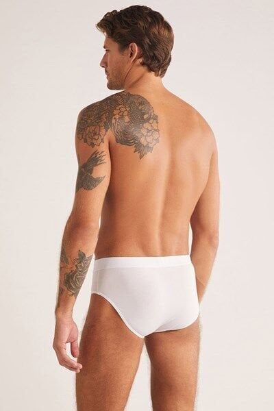 Cesare Mikro Modal 2li Erkek Slip 2XL - siyah