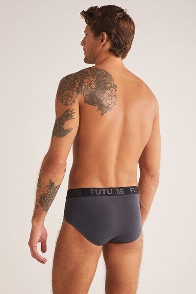 Future Pamuk Modal Biyeli Erkek Slip 2XL - siyah